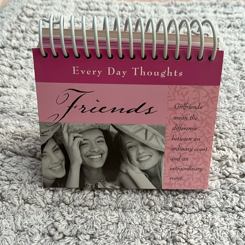 Daily flip calendar on Friendship. NWOT